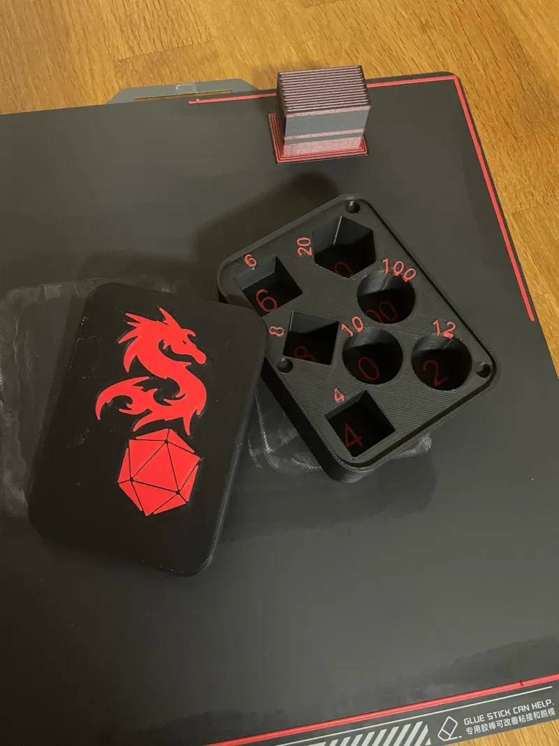 PORTA DADI D&D Dungeons & Dragons
