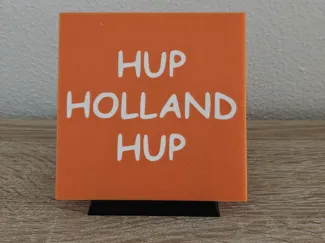 HUP HOLLAND HUP tegel WK Nederland