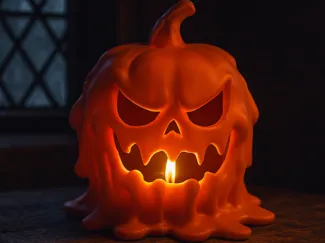 Large_Melting Scary  Jack-O’-Lantern