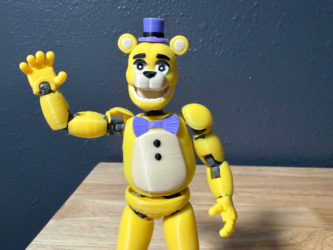 Miniatura 1 do modelo 3D Dummy 13 Fredbear