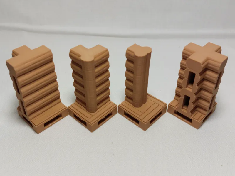 Modular Wooden INNER Corners for DnD (OPENLOCK P4)
