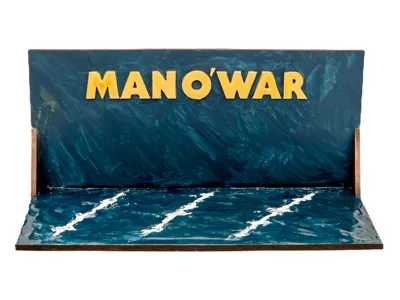 Man O'War display stand