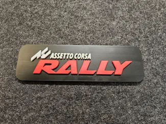 Assetto Corsa Rally Sim racing decor logo