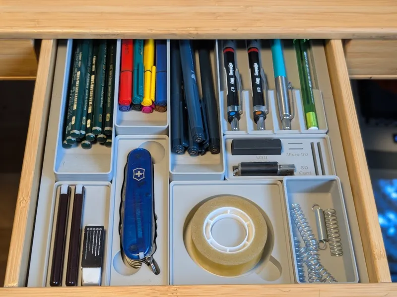 IKEA LILLÅSEN Drawer Organizer (Gridfinity)