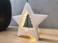 Sapin de Noël dans une étoile — photo 3