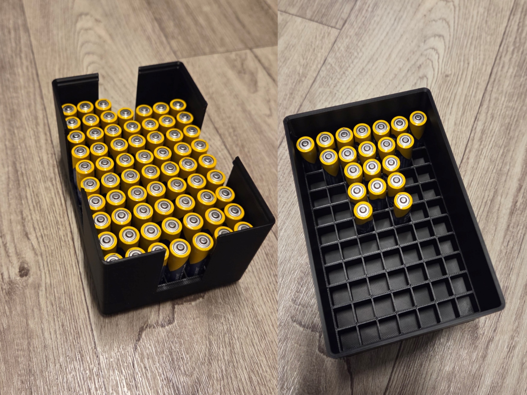 Gridfinity 3x2x9 Battery box AAA stackable