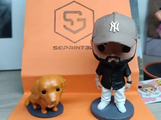 Funko_barba y perro
