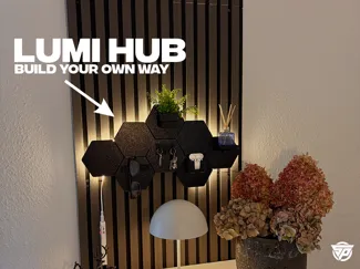 LumiHUB - Modular Living Wall System