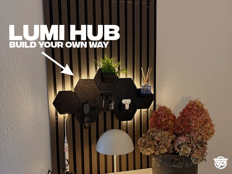 LumiHUB - Modular Living Wall System