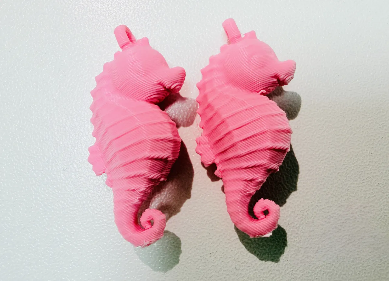 Seahorse Earrings - Cute Lightweight Jewelry view 2