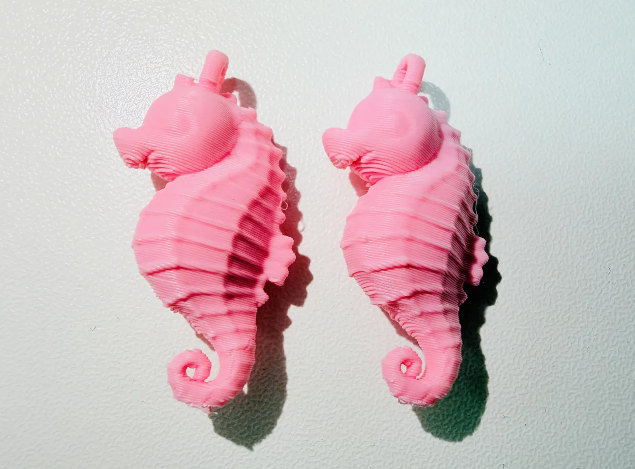 Seahorse Earrings - Cute Lightweight Jewelry view 3