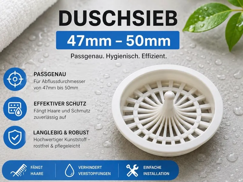 Duschsieb 47mm - 50mm