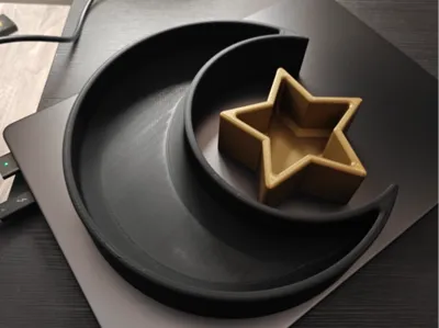 Moon + Star Dish / Container