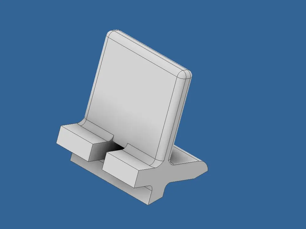 Phone Stand - Free 3D Print Model - MakerWorld