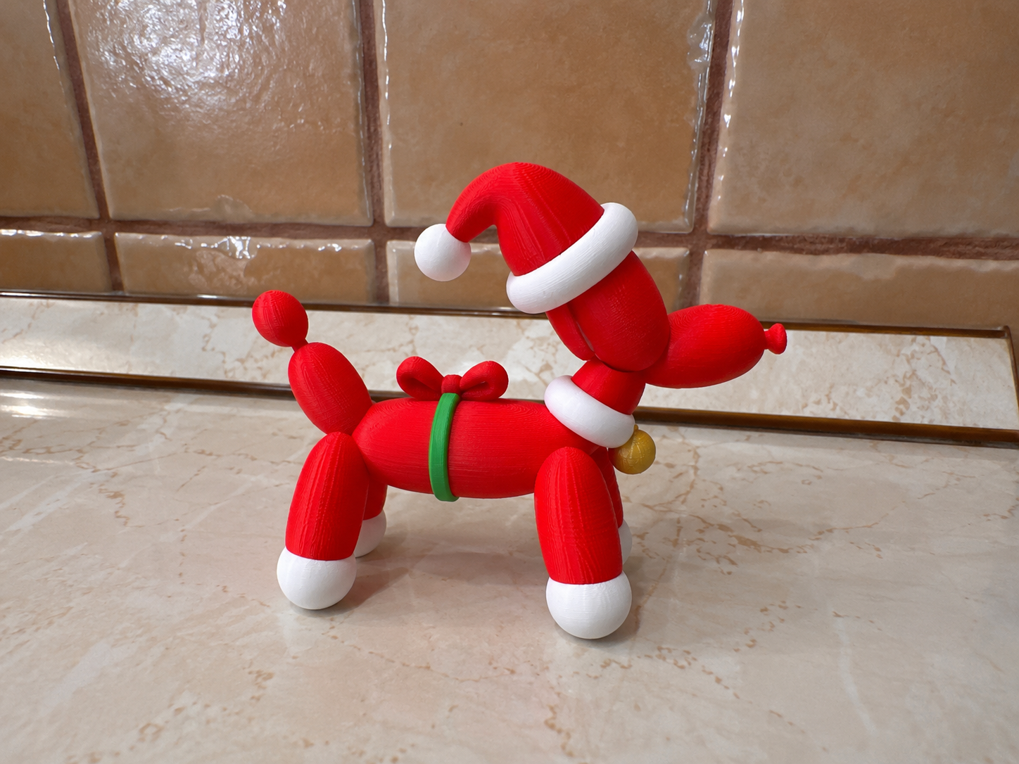 Christmas Balloon Dog - 1