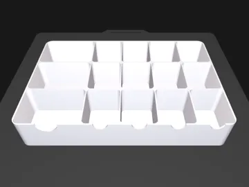 Organizador: Parametric Organizer Tray & Divider Insert — vista de referencia 4