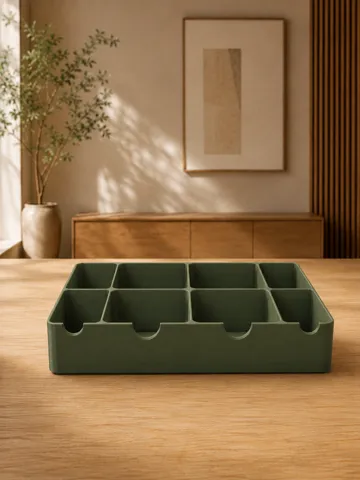 Organizador: Parametric Organizer Tray & Divider Insert — vista de referencia 2