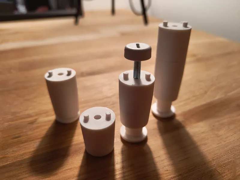 Adjustable Wall Spacer for IKEA Skadis