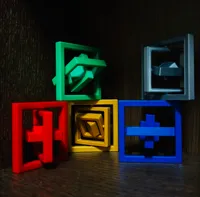Fidget Cube — cubes et cadres rotatifs — photo 3