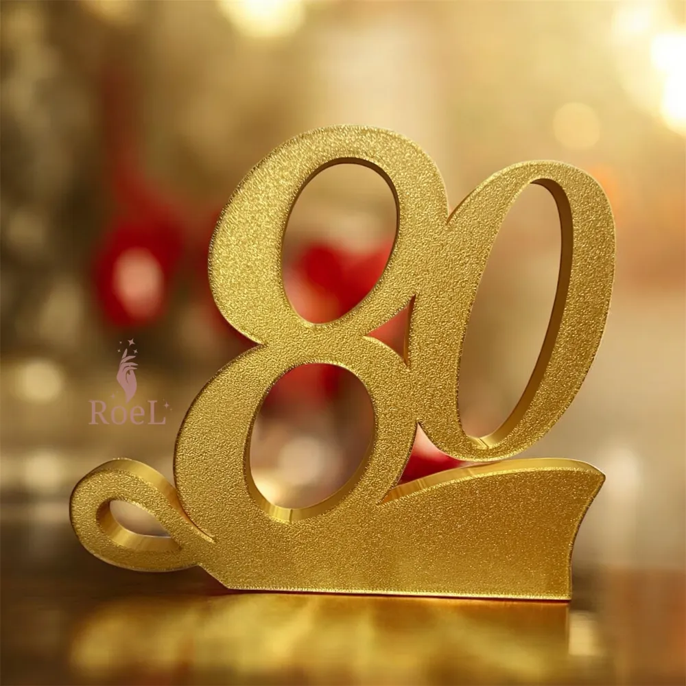 80 Birthday Decoration Free 3D Print Model MakerWorld 80 Birthday Decoration Free 3D Print Model MakerWorld