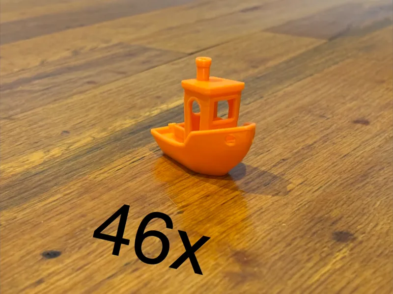 460% 3DBenchy