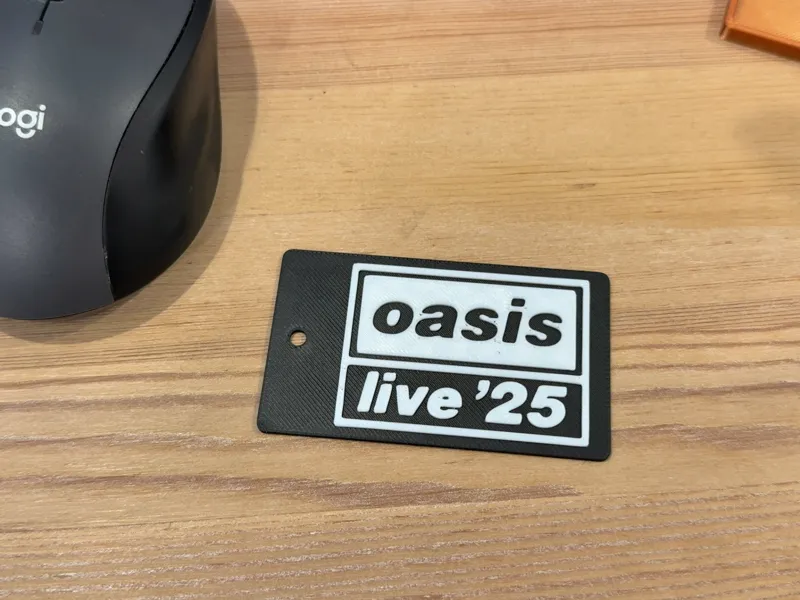 oasis live25 keyring