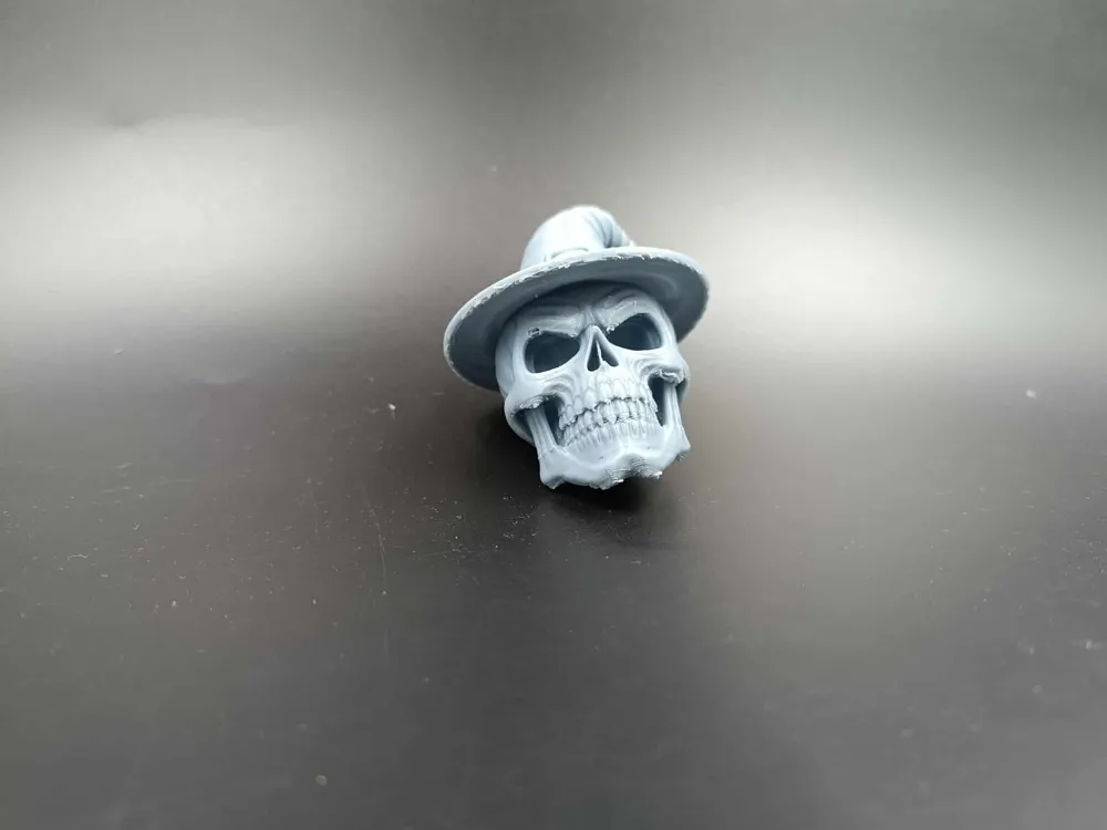 Spooky Halloween Skull - Free 3D Print Model - MakerWorld