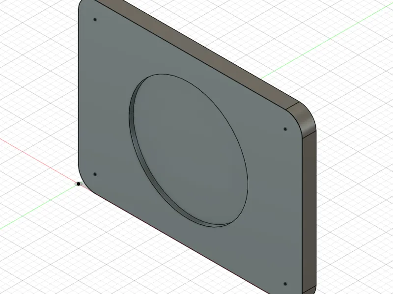 Table feet plate