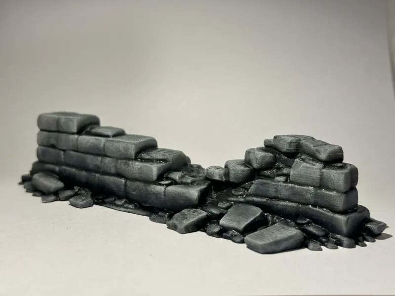 Ruined stone wall