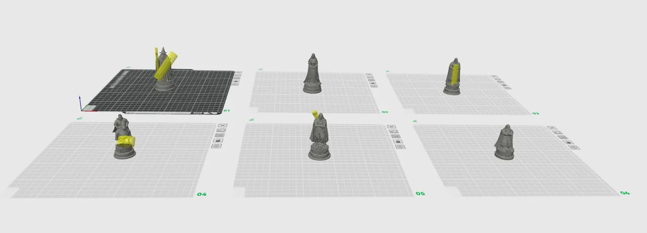 Lord of the Rings Inspired Chess Set view 4