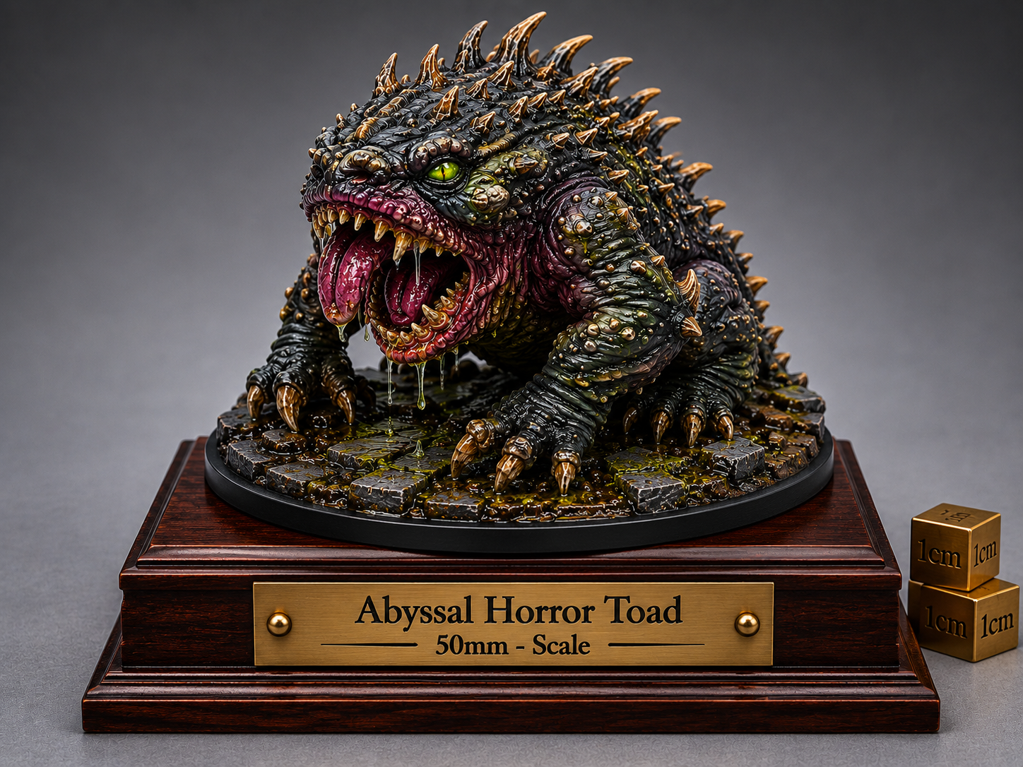 Abyssal Horror Toad Miniature