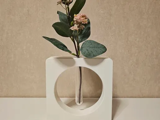 Test tube vase "Hole"