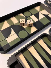 Jeu de backgammon décoratif — photo 5