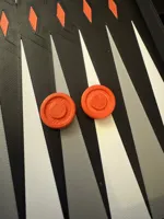 Jeu de backgammon décoratif — photo 10