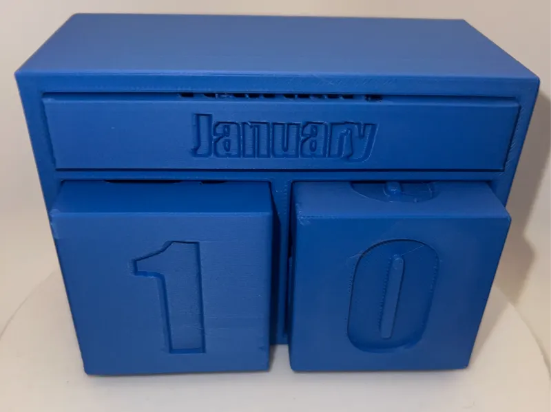 Desk calendar