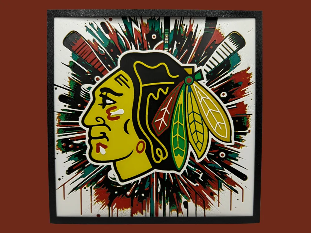 Chicago Blackhawks - Series 2 - NHL Hueforge