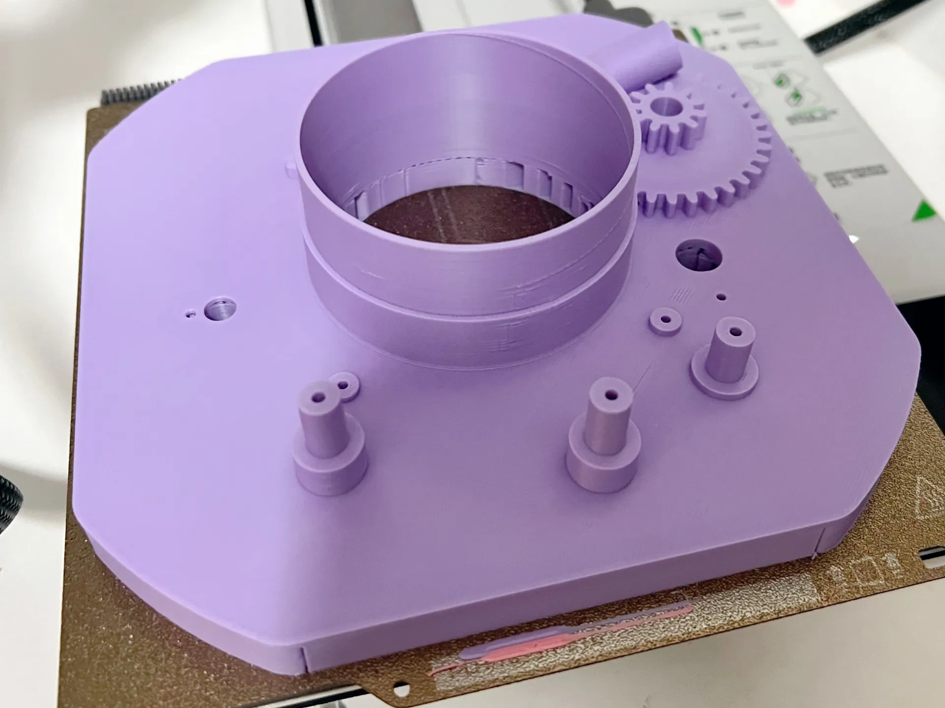 Miniatura 2 do modelo 3D 机甲修理工星之卡比款空气净化器(可摇头调速版)