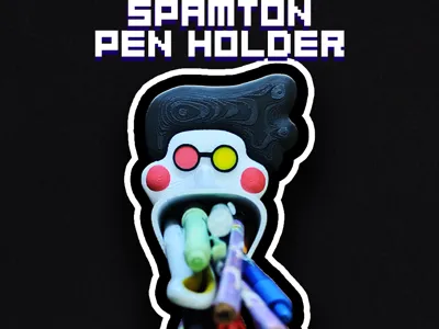 Spamton Pen Holder