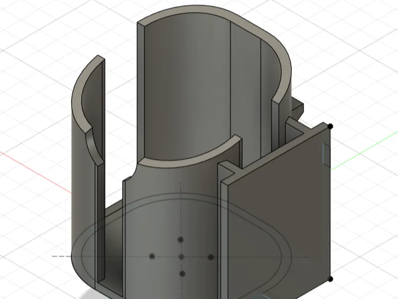 Viomi A9 Vacuum battery holder