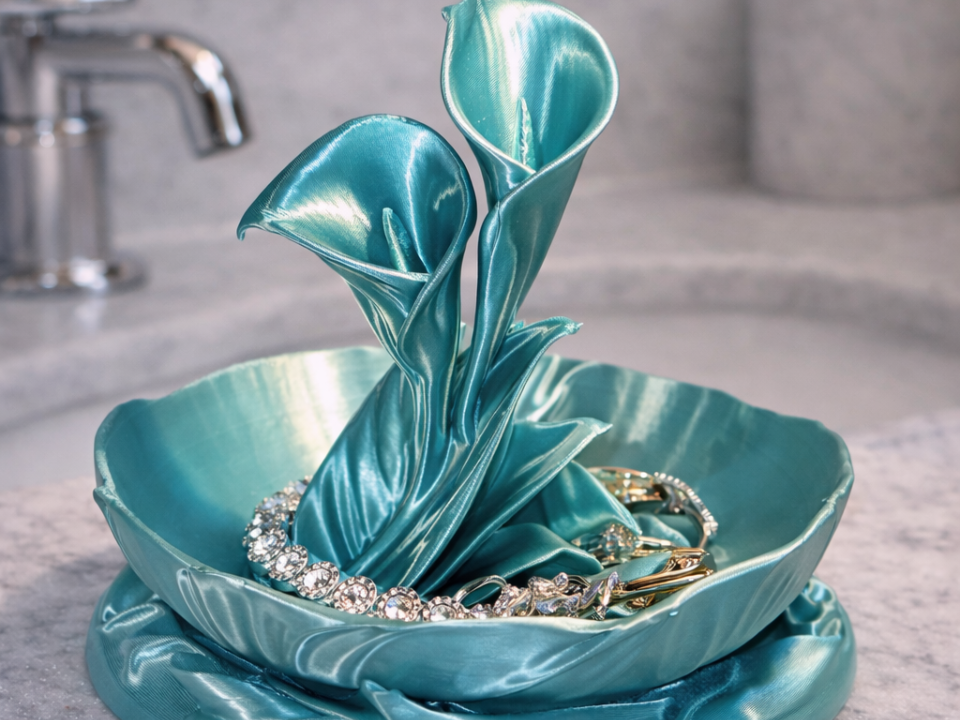 Silk Petals – Jewelry Tray