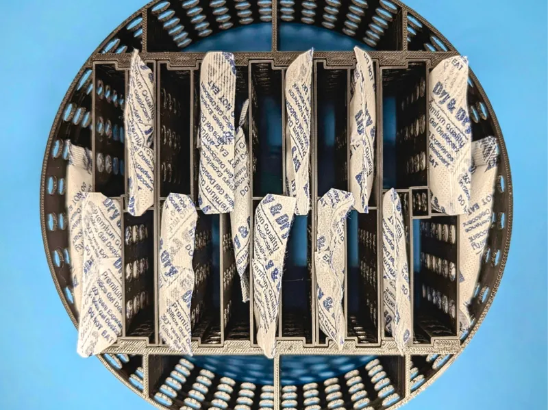 Desiccant Bags Roll Holder for Filament Dryers 