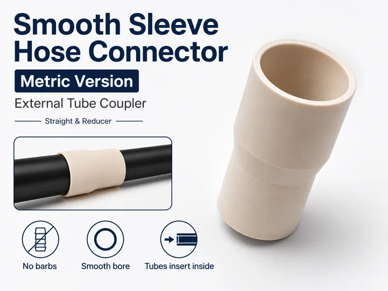 Parametric Sleeve Tube Coupler – Metric Version