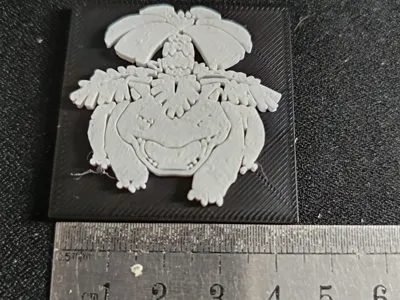Venusaur plaque