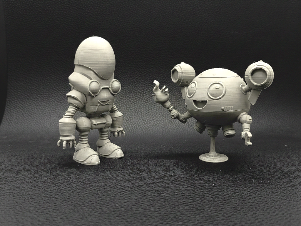 Chibi Fallout Robots – Mr. Handy & Protectron