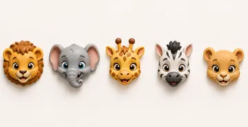 Modelo para impresión 3D: Ejetores 3D para Docinhos SAFARI — vista de referencia 5