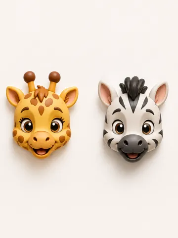 Modelo para impresión 3D: Ejetores 3D para Docinhos SAFARI — vista de referencia 2
