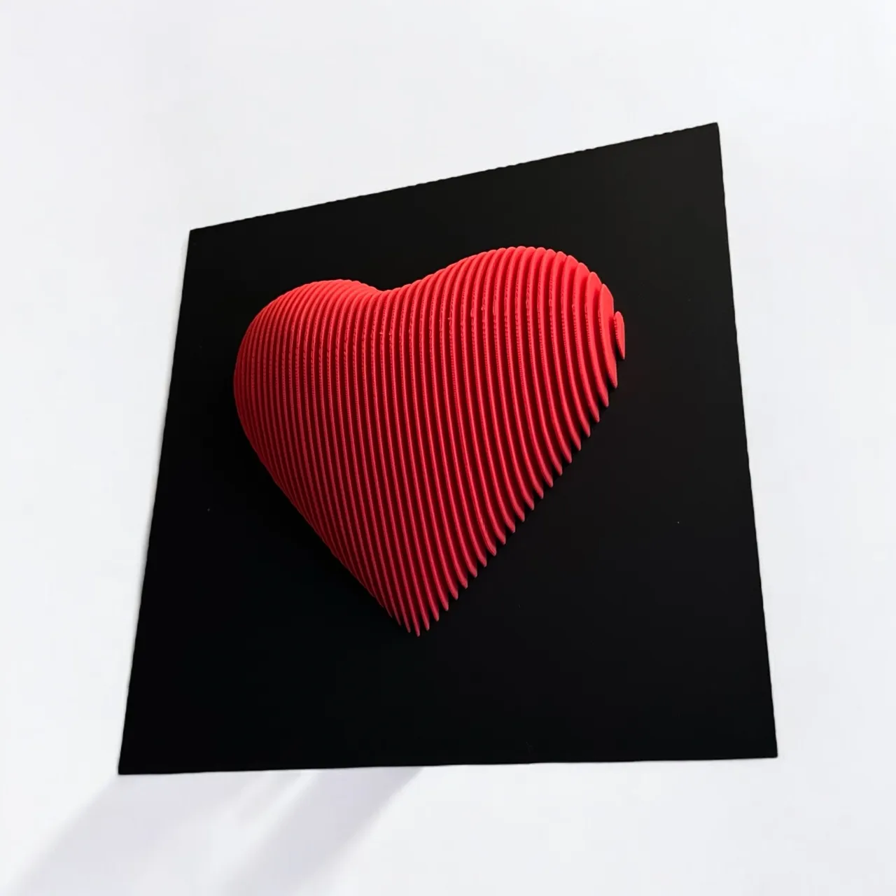 Heart Layered Sculpture view 4