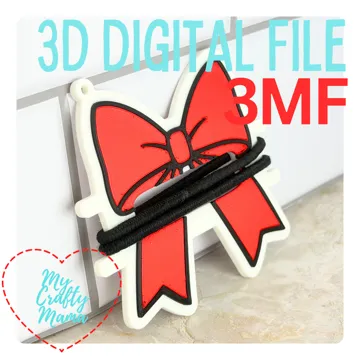 Llavero: Cheer Bow Hair Band Key Chain — vista de referencia 3