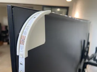 90-degree mount for TV LED strip backlight 電視燈條掛架