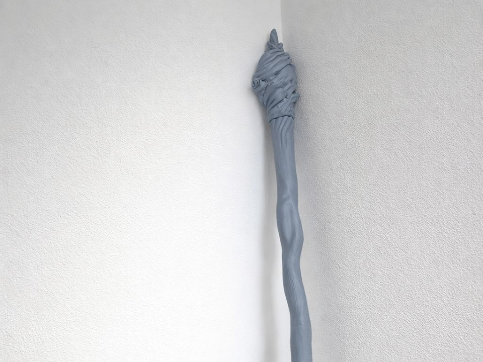 Bastone Gandalf – 185 cm – Modello 3D Intero